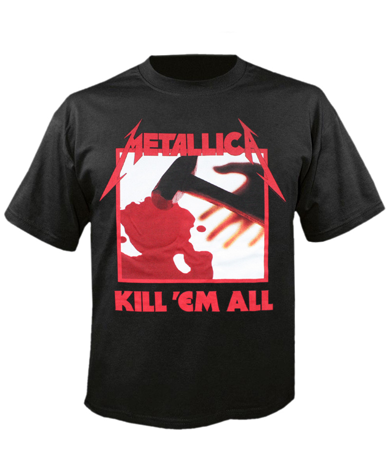 Tričko Metallica - Kill em All 4 Tracks S