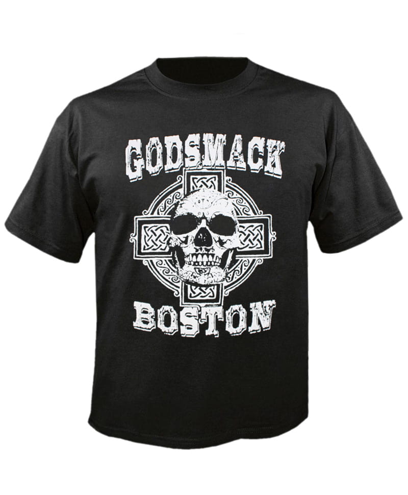 Tričko Godsmack - Boston Skull XXL