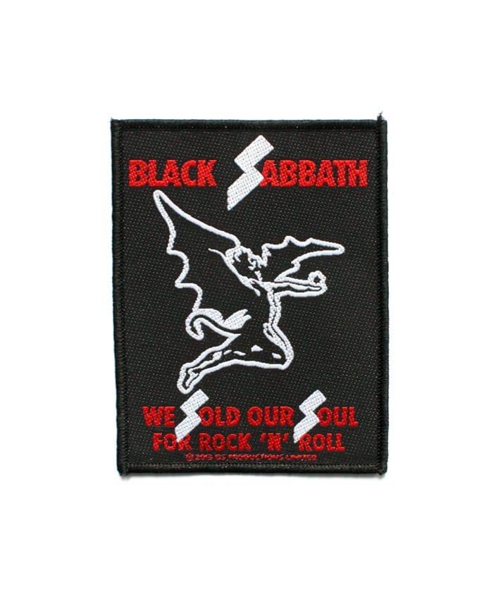 Nášivka Black Sabbath - We Sold Our Soul For Rock N Roll