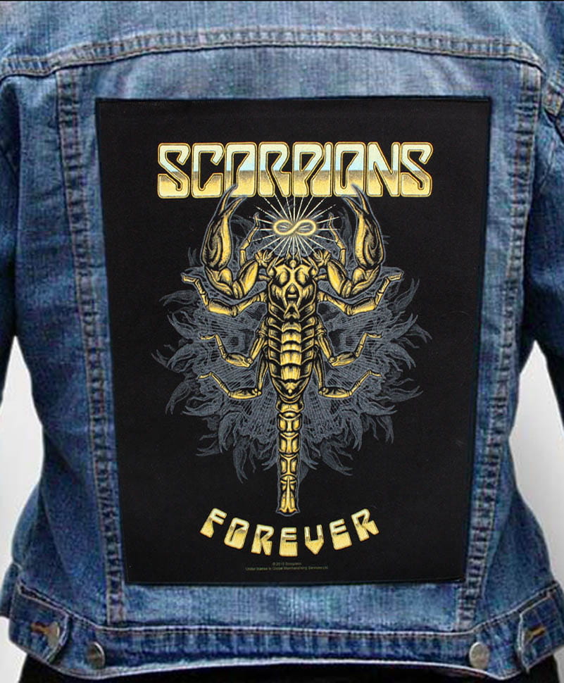 Nášivka na bundu Scorpions - Forever