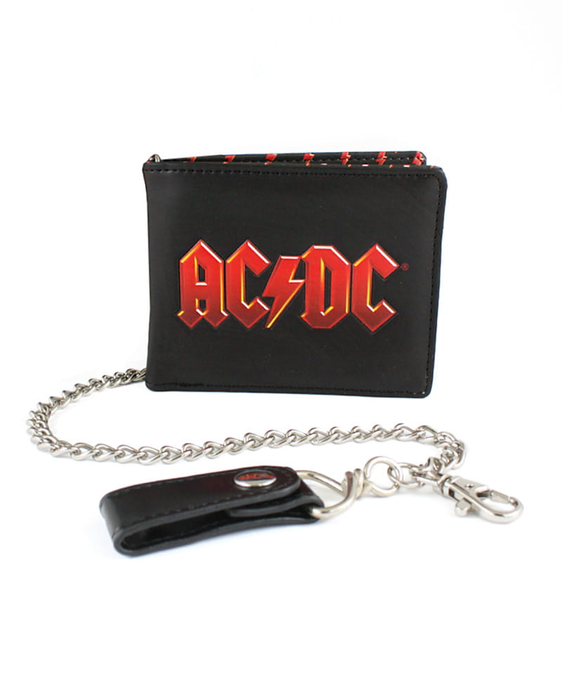 Peněženka AC/DC - Logo - All Print s řetízkem