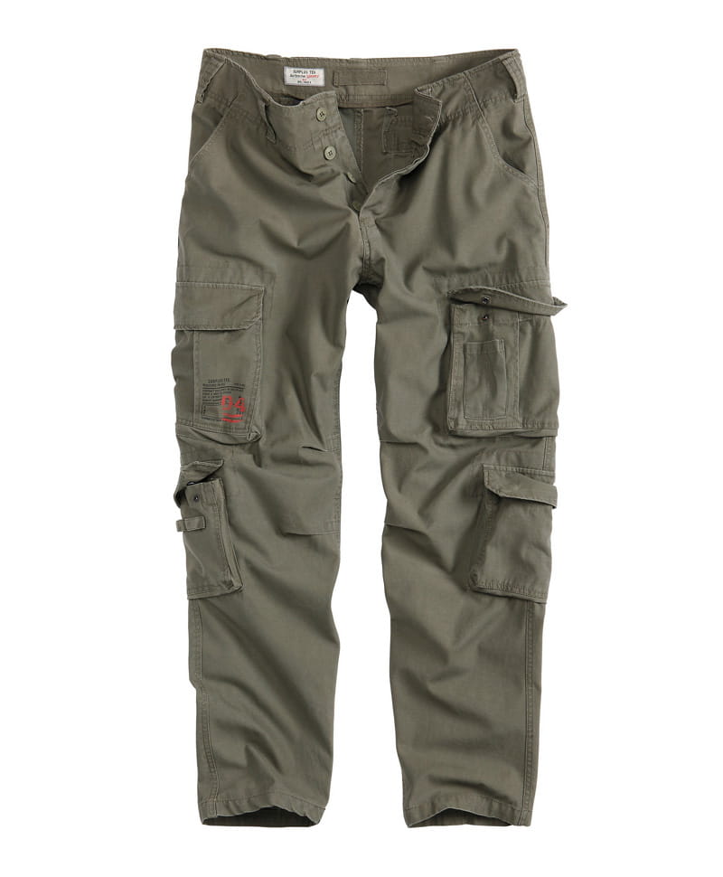 Kalhoty Military Airborne Slimmy Olive / Olivové XL