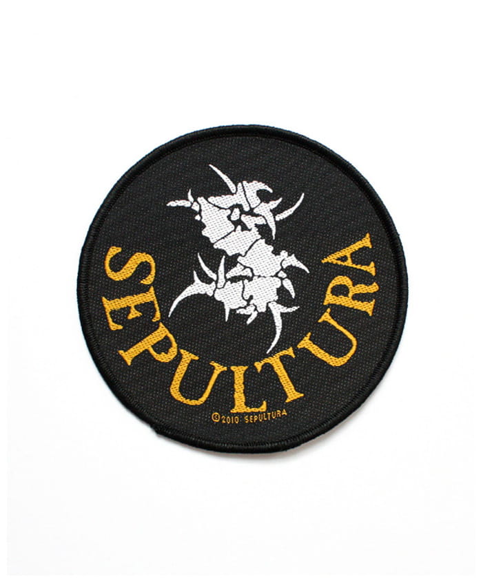 Nášivka Sepultura - Logo 08 kulatá