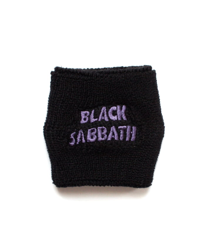 Potítko na ruku / zápěstí - Black Sabbath - Logo fialové
