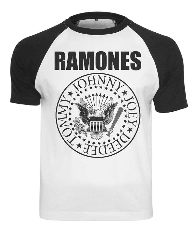 Tričko Ramones - Presidential Seal - Circle bílé M