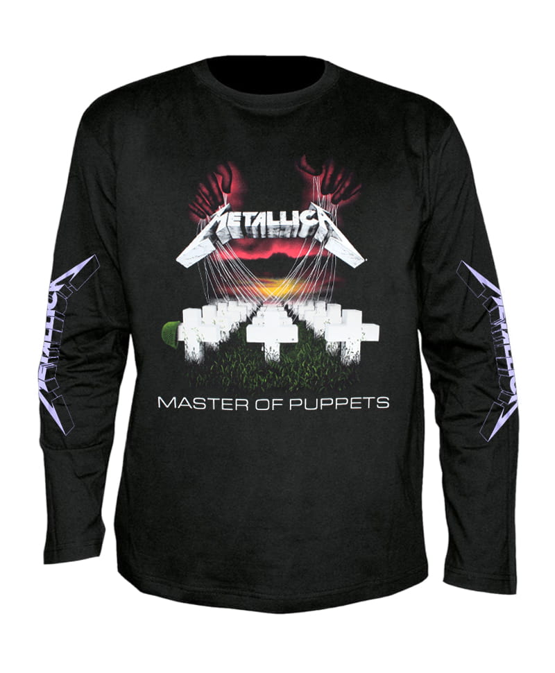 Tričko s dlouhým rukávem Metallica - Master Of Puppets - All Print XL