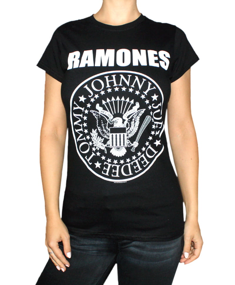 Dámské tričko Ramones - Presidential Seal M