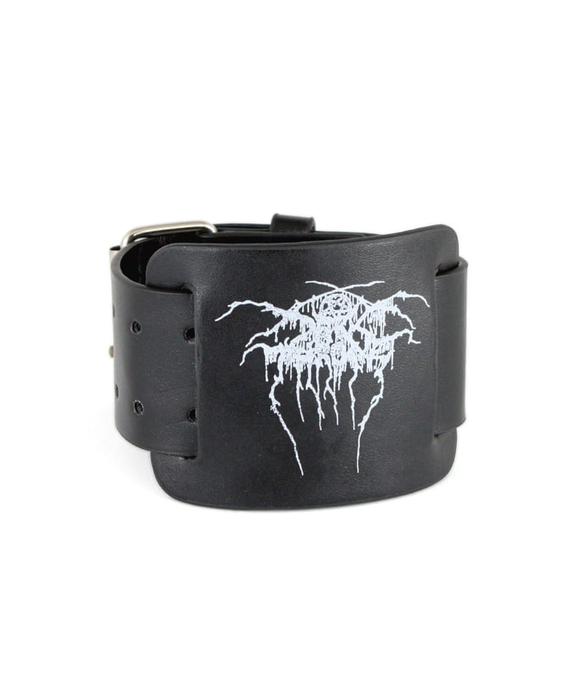 Pásek na ruku Darkthrone - Logo kožená