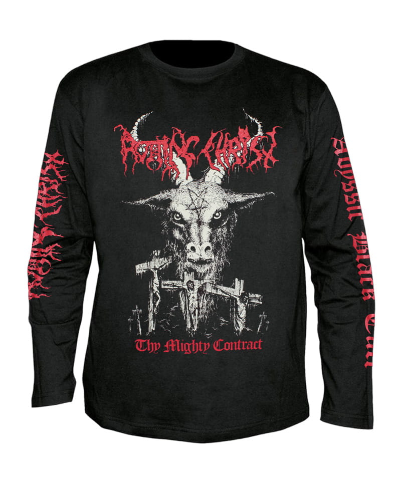 Tričko s dlouhým rukávem Rotting Christ - Thy Mighty Contract - All Print M