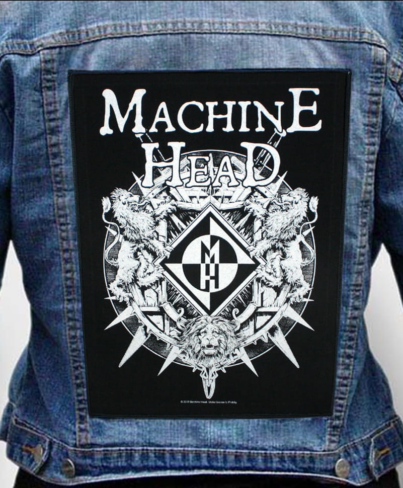 Nášivka na bundu Machine Head - Crest Logo