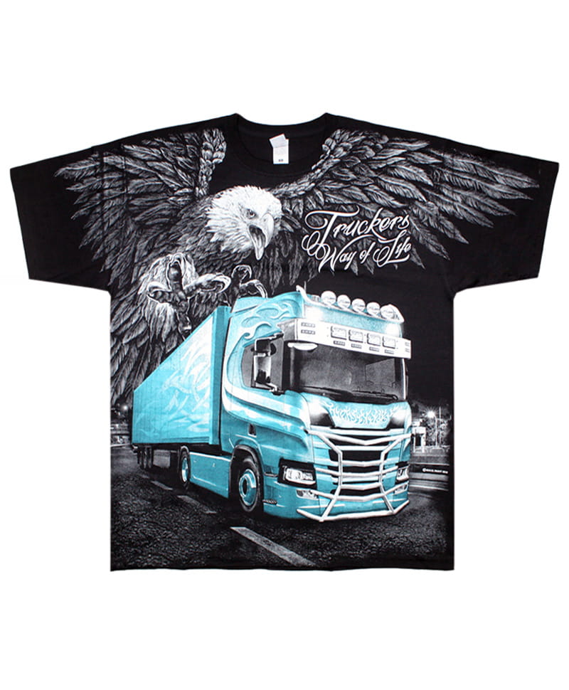 Tričko Truckers Way Of Life - All Print XXL