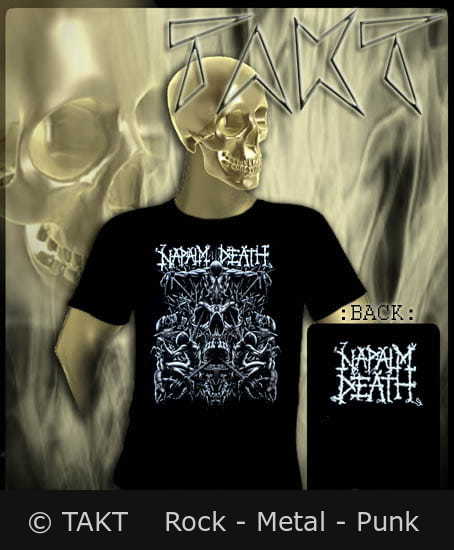 Tričko NAPALM DEATH - Skull M