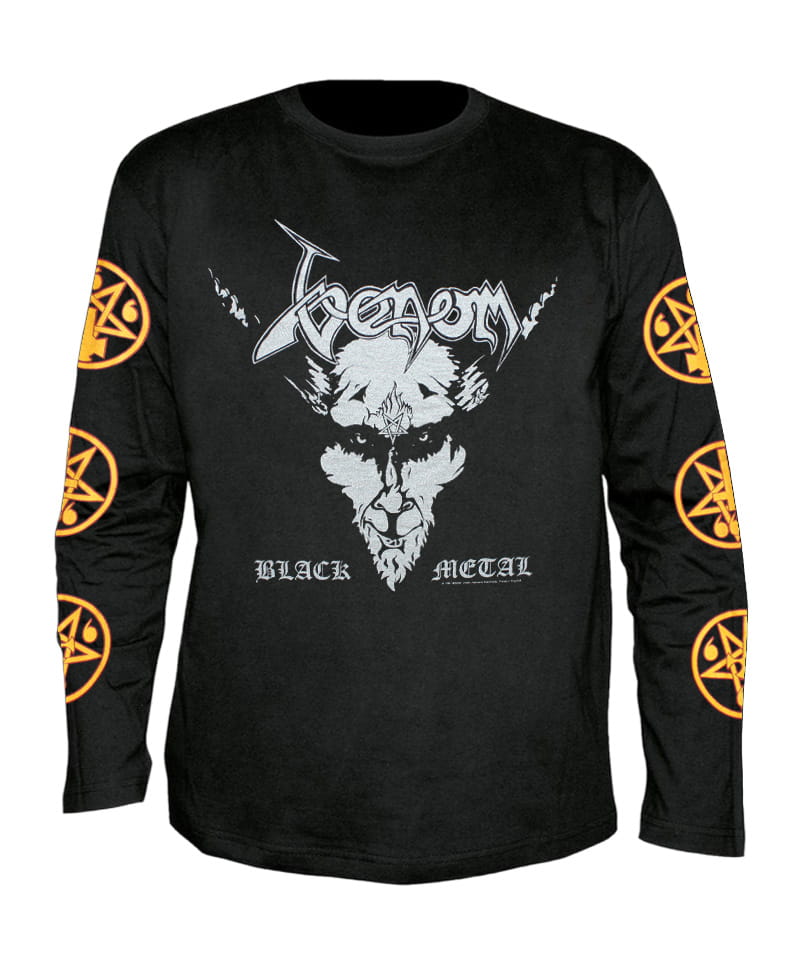 Tričko s dlouhým rukávem Venom - Black Metal - All Print M