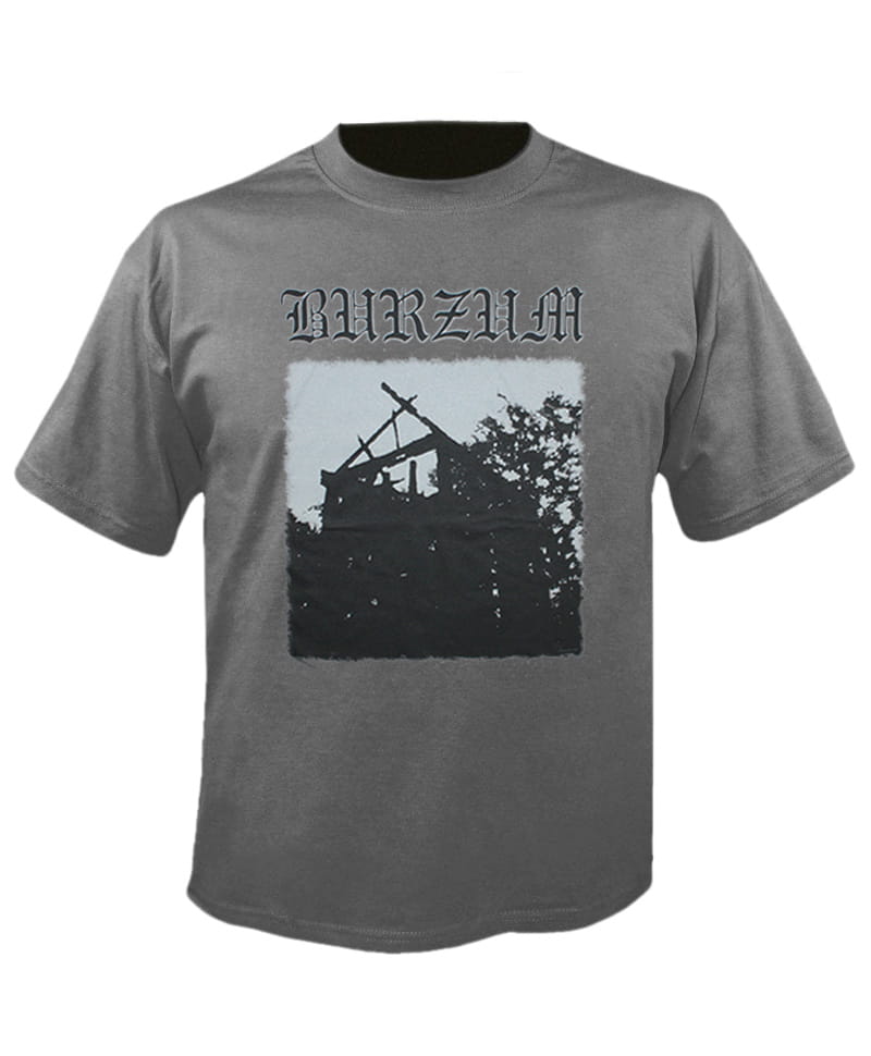 Tričko Burzum - Aske šedé XL