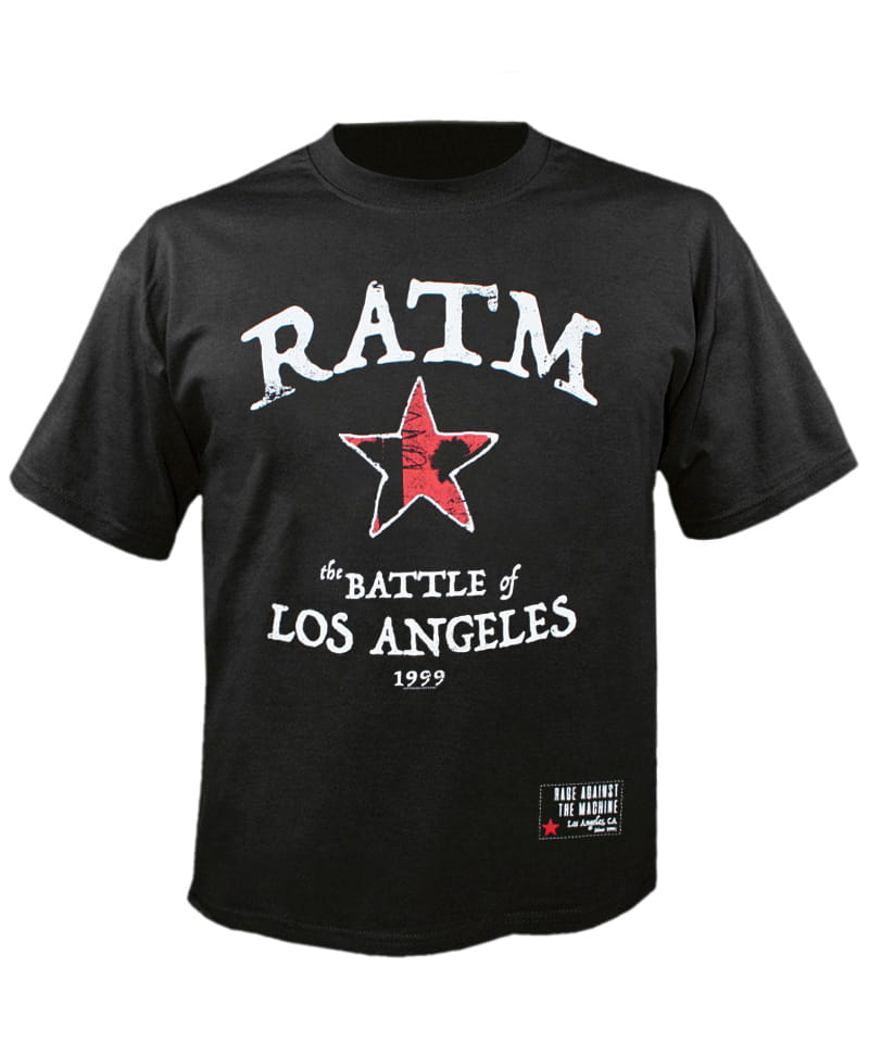 Tričko Rage Against The Machine - Battle Of Los Angeles Star M
