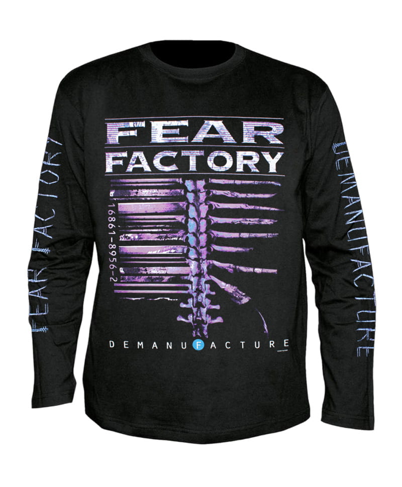 Tričko s dlouhým rukávem Fear Factory - Demanufacture All Print XL