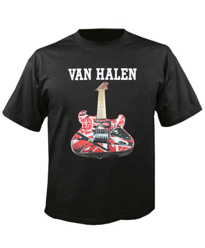 Tričko Van Halen - kytara XL