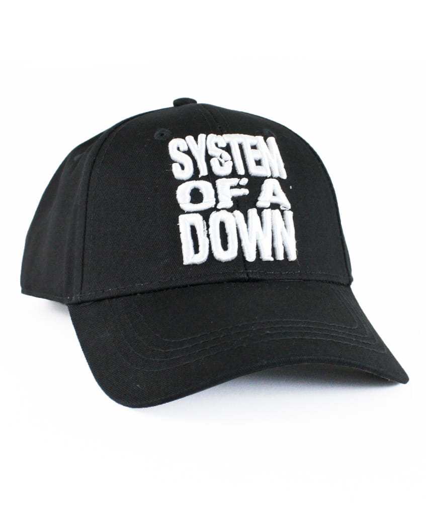Kšiltovka System Of A Down - Logo bílé
