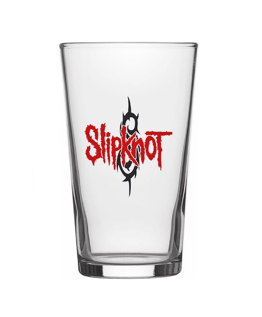 Sklenice na pivo - Slipknot - Logo