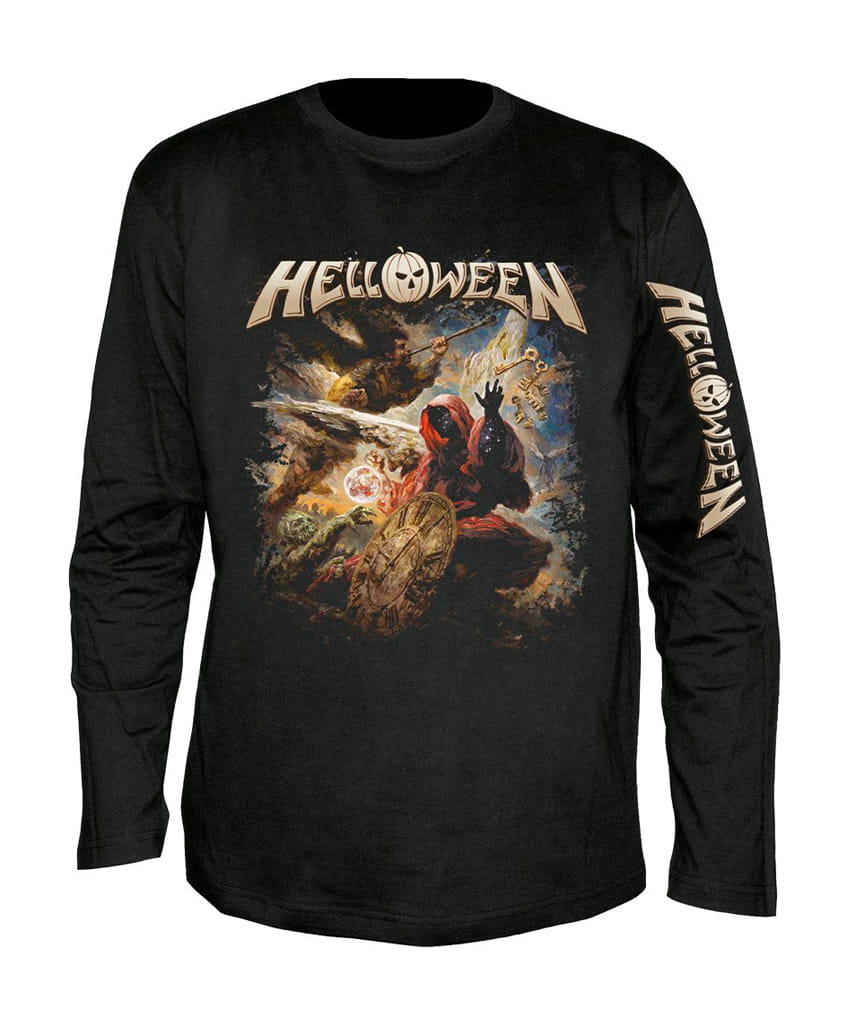 Tričko s dlouhým rukávem Helloween - Helloween Cover - All Print