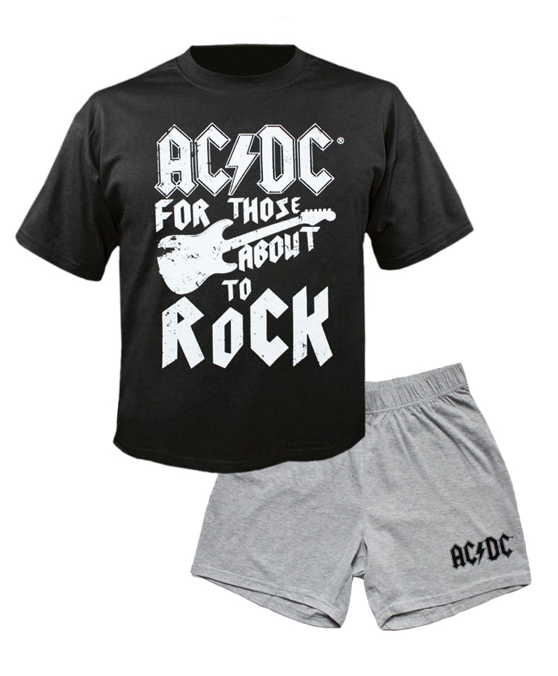 Pánské pyžamo AC/DC - For Those About To Rock XXL