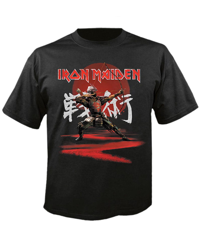 Tričko Iron Maiden - Senjutsu 4 Eddie Archer Kanji S