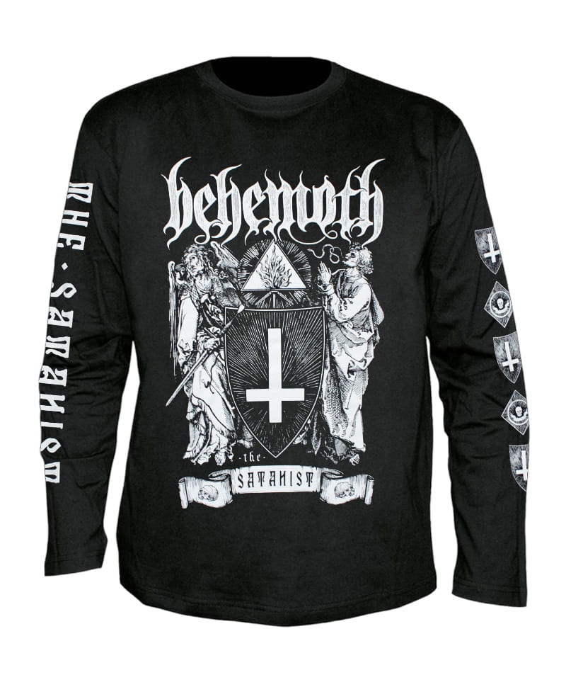 Tričko s dlouhým rukávem Behemoth - The Satanist All Print M
