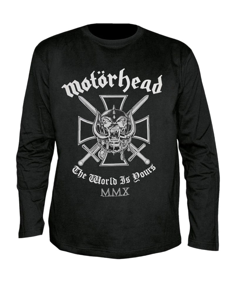 Tričko s dlouhým rukávem Motorhead - The World Is Yours XXL
