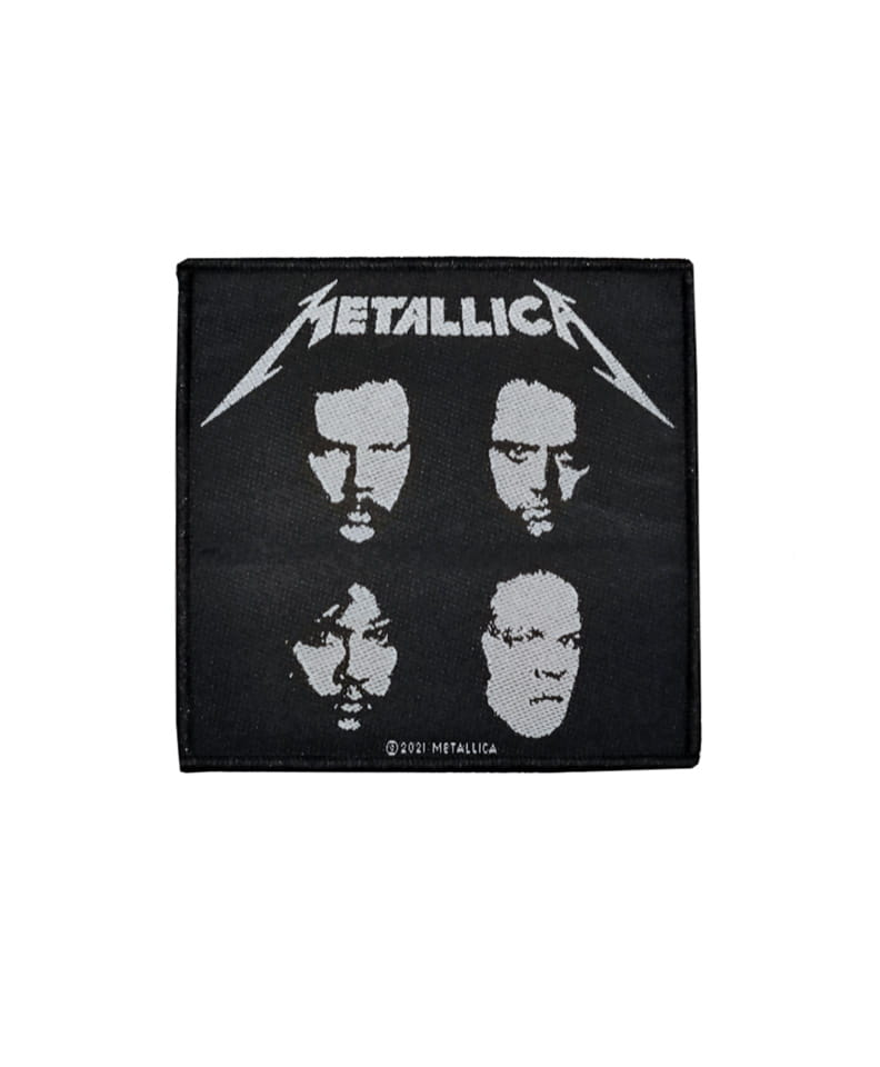 Nášivka Metallica - Black Album Faces