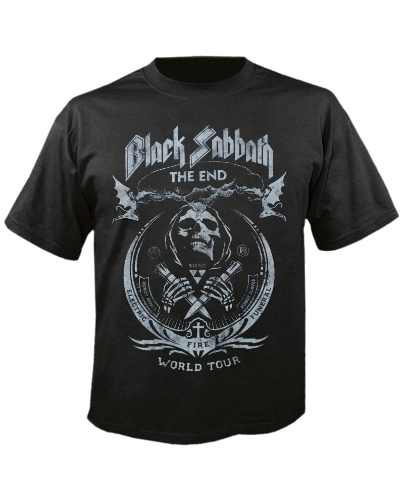 Tričko Black Sabbath - The End World Tour XXL