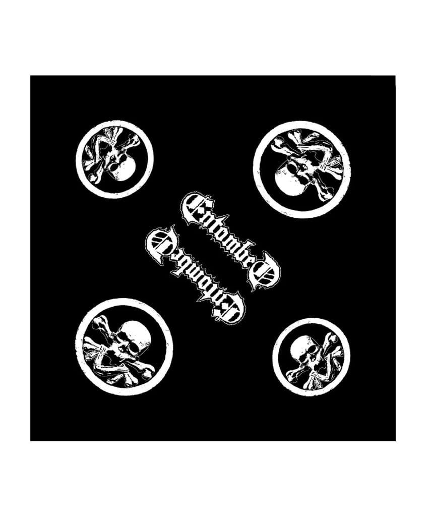Šátek Entombed - skull Logo
