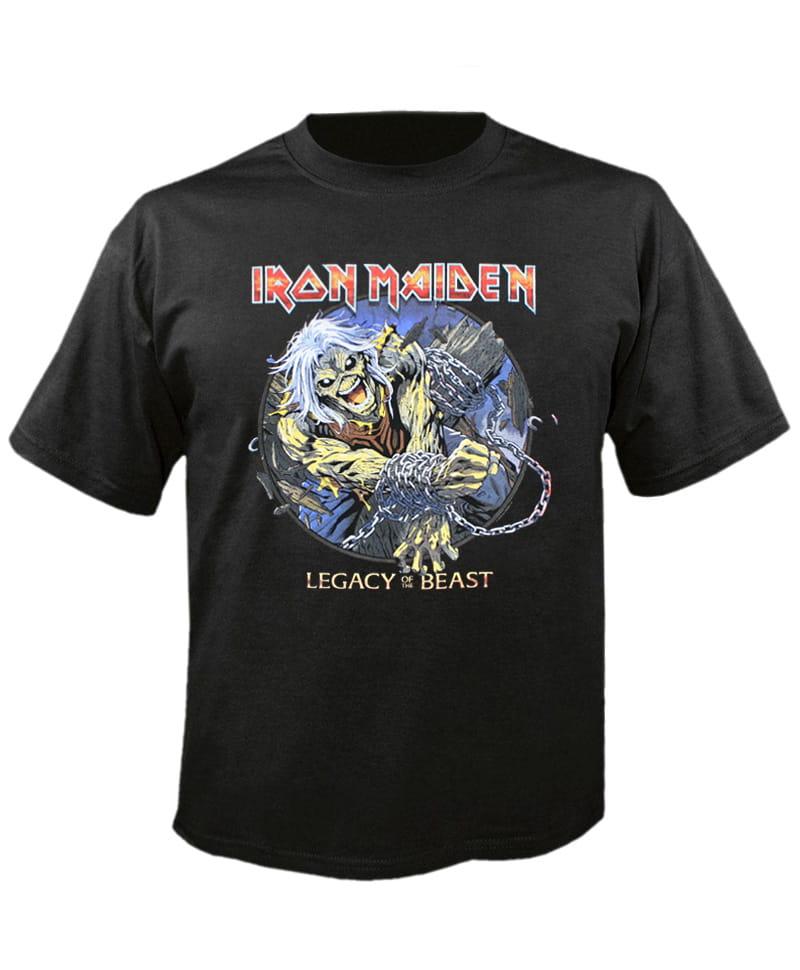 Tričko Iron Maiden - Legacy Of The Beast 05 Eddie Chained M