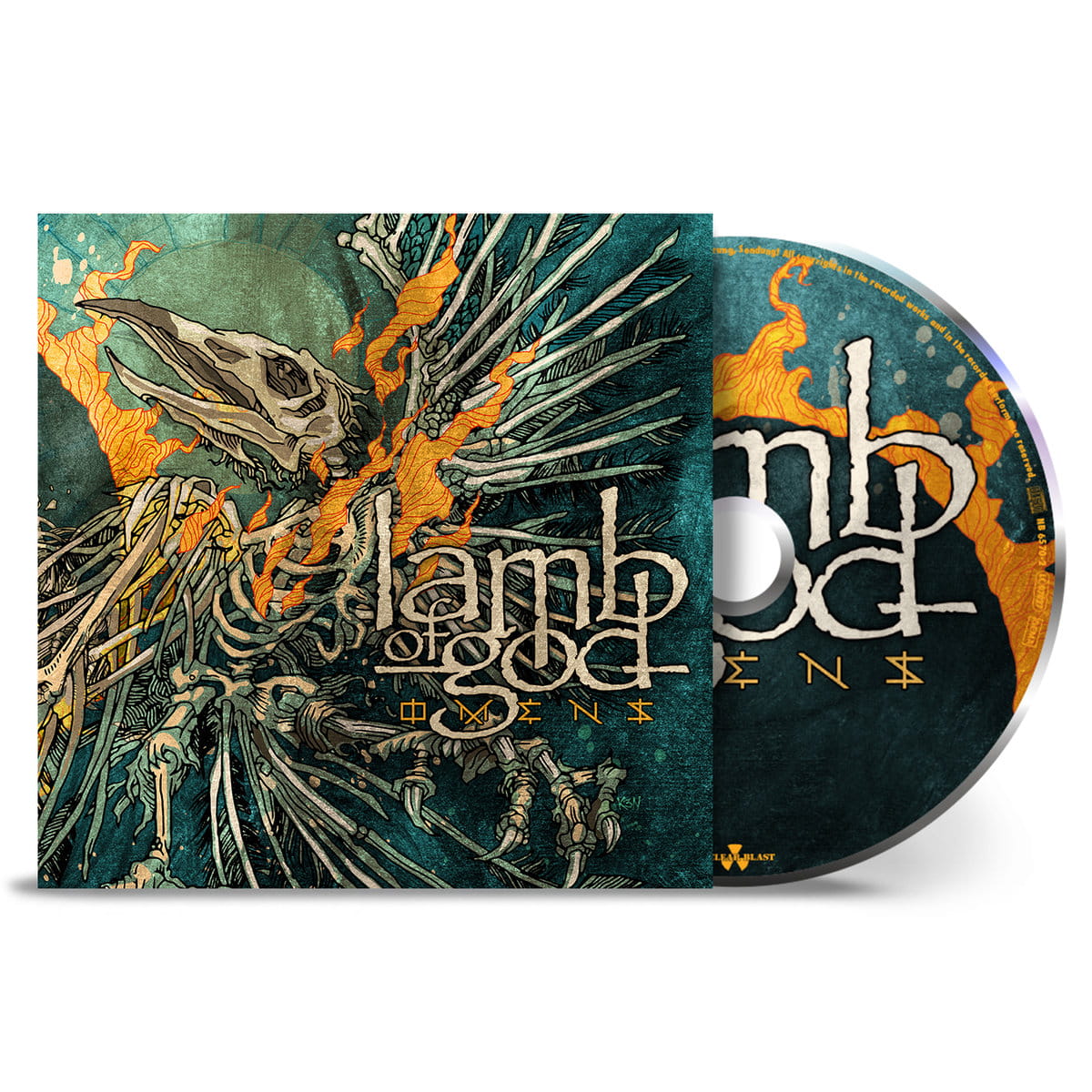 CD Lamb Of God - Omens 2022