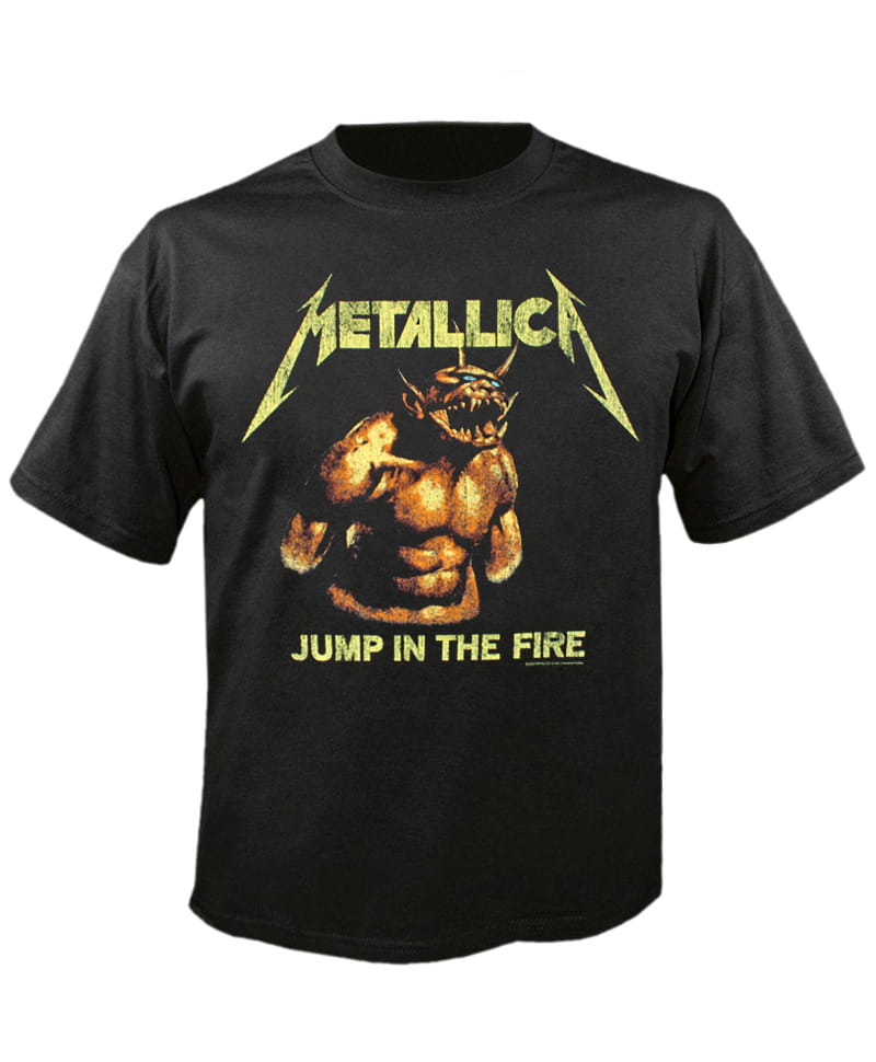 Tričko Metallica - Jump In The Fire M