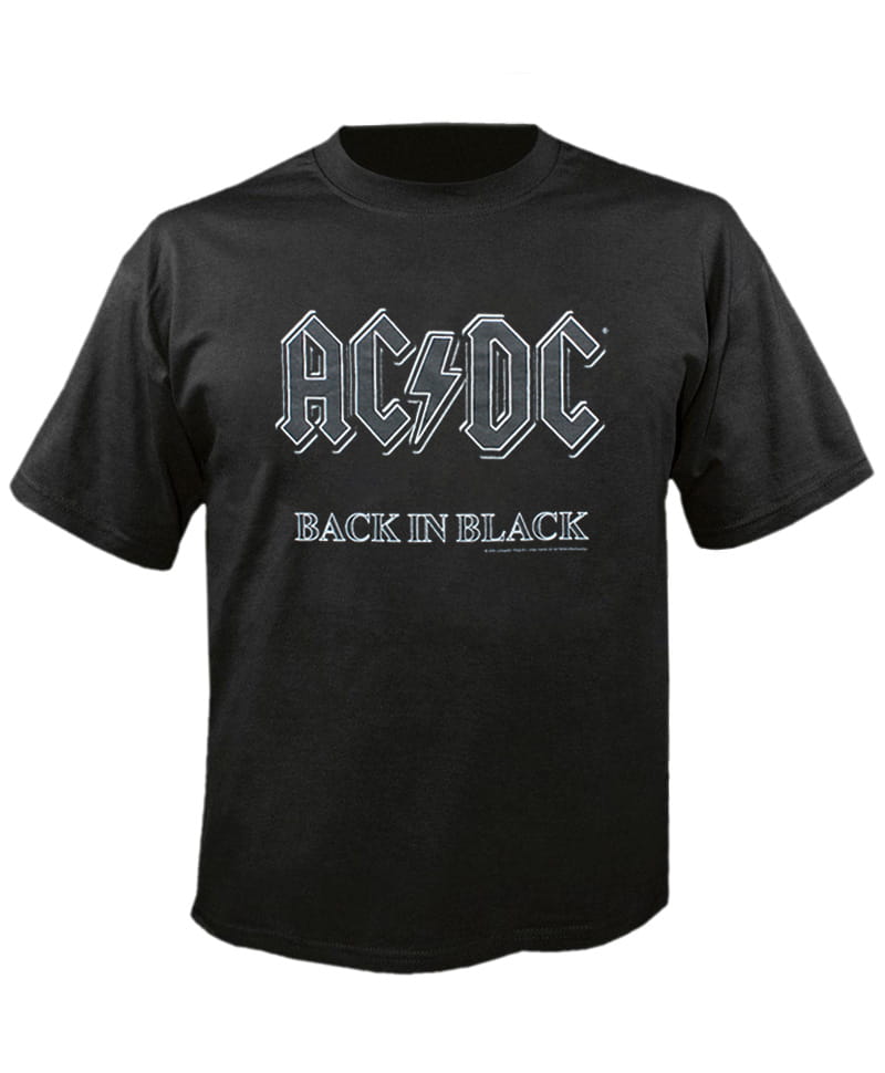 Tričko AC/DC - Back In Black XL