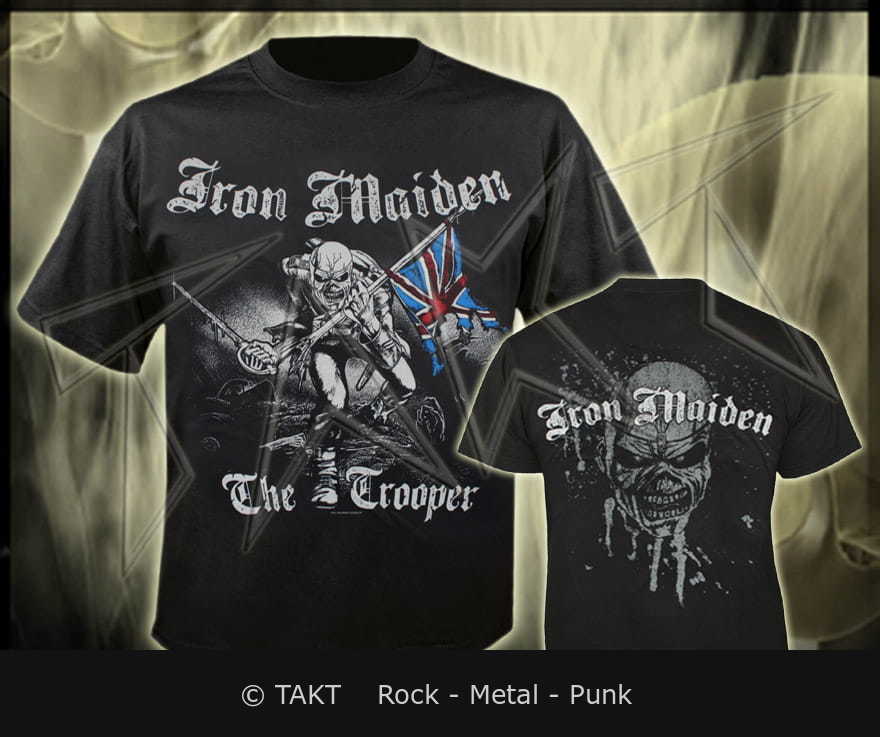 Tričko Iron Maiden - The Trooper - All Print 2 S