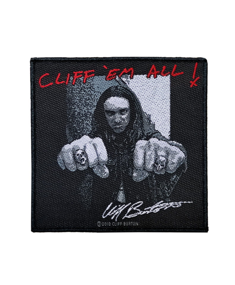 Nášivka Cliff Burton - Cliffem All