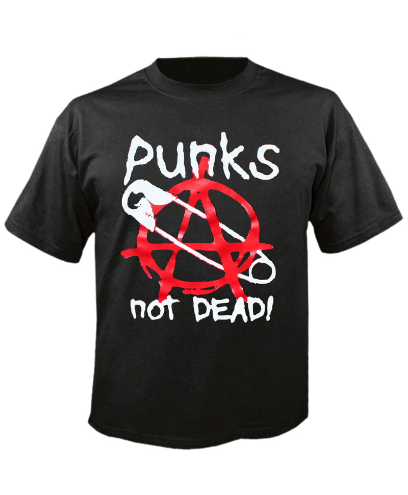 Tričko Punks Not Dead - Agrafka S