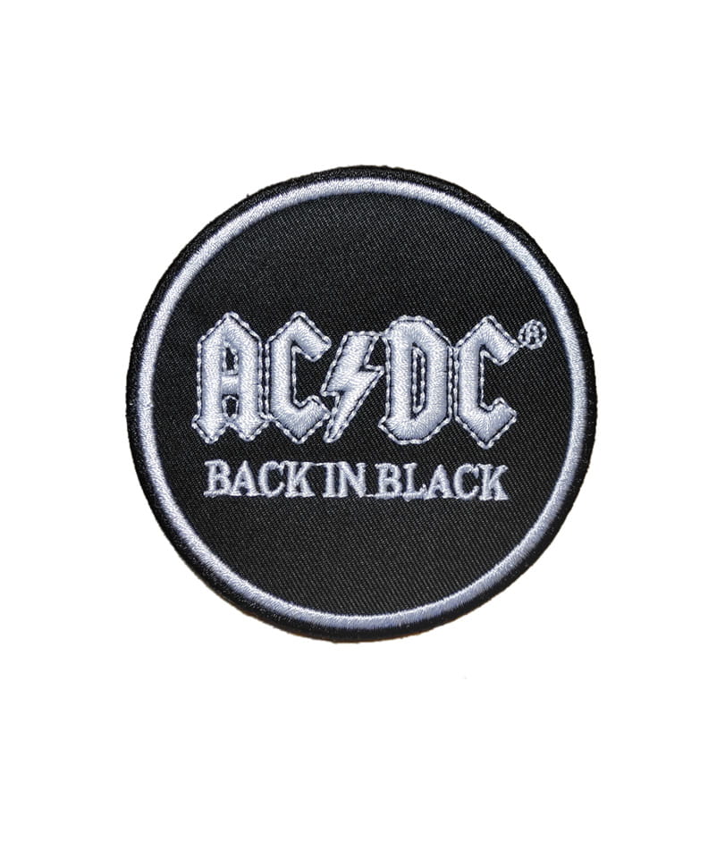 Nášivka - nažehlovačka AC/DC - Back In Black