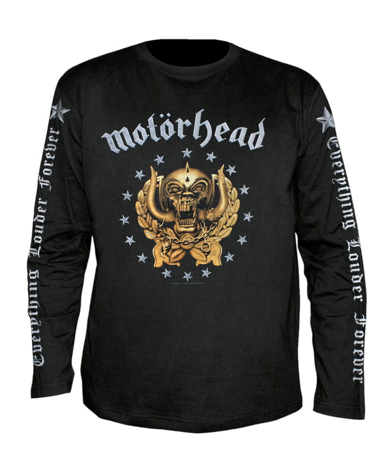 Tričko s dlouhým rukávem Motorhead - Everything Louder Forever M