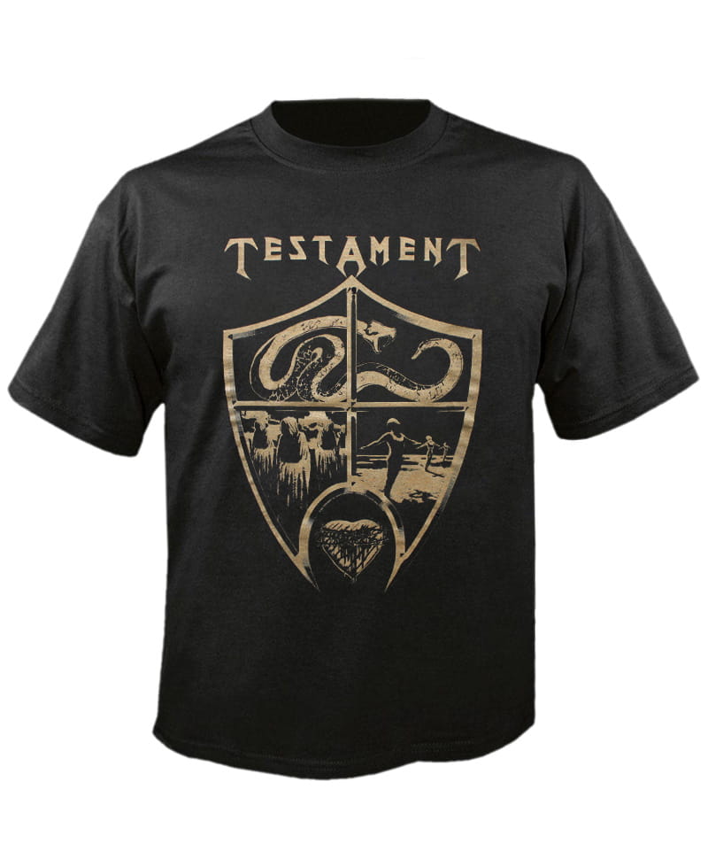 Tričko Testament - Crest Shield XL