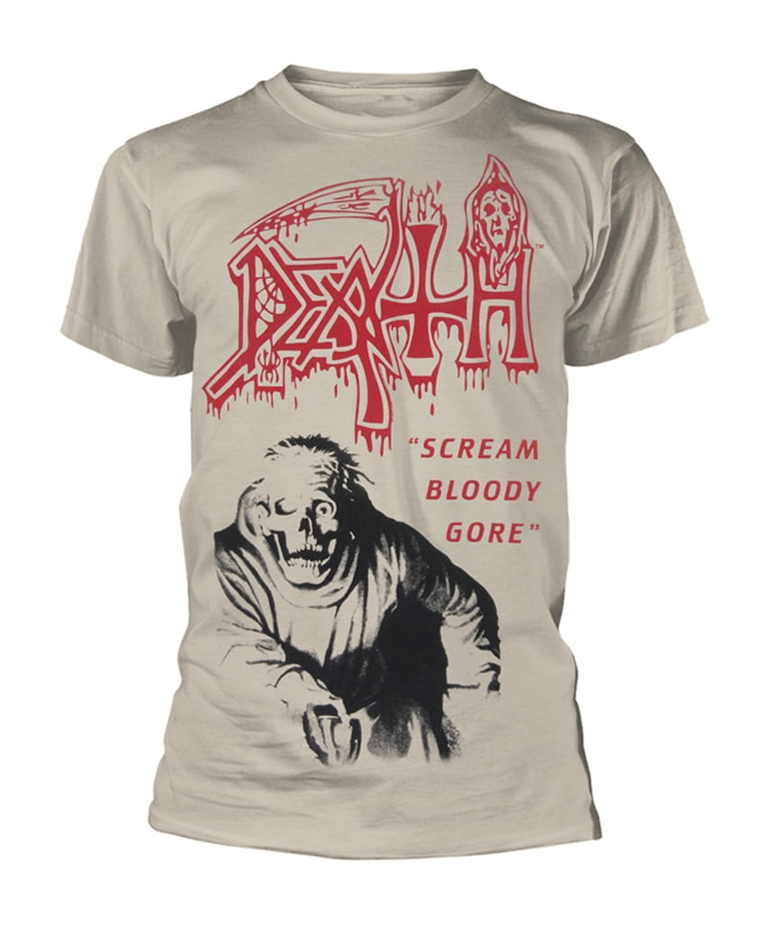 Tričko Death - Scream Bloody Gore Beige XXL