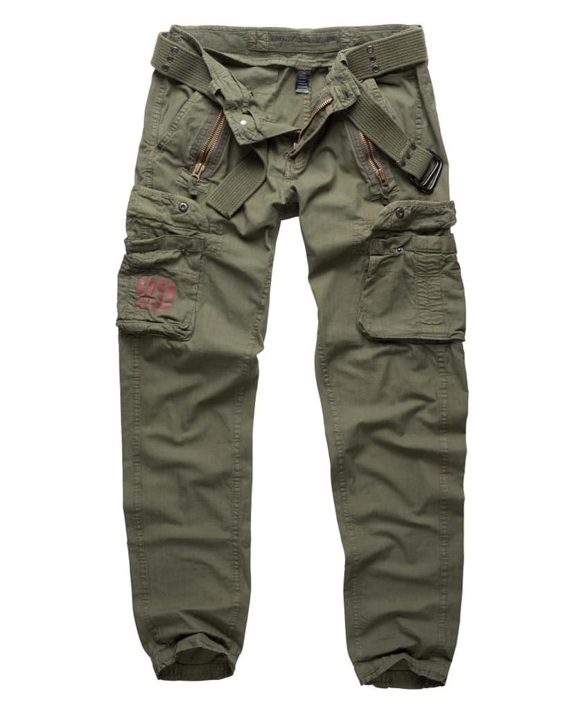 Kalhoty Military Royal Traveler Slimm - Zelené XL