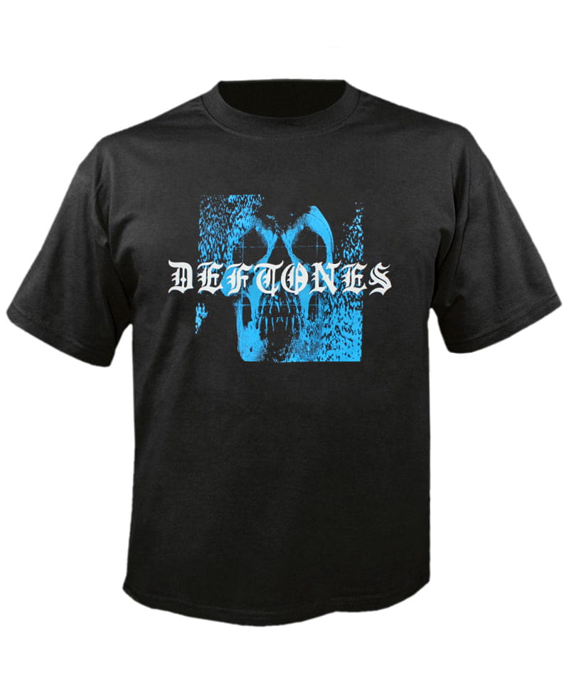 Tričko Deftones - Static Skull S