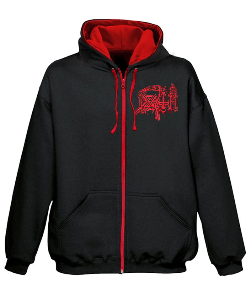 Mikina se zipem Death - Sound Of Perseverance 2 Red XL