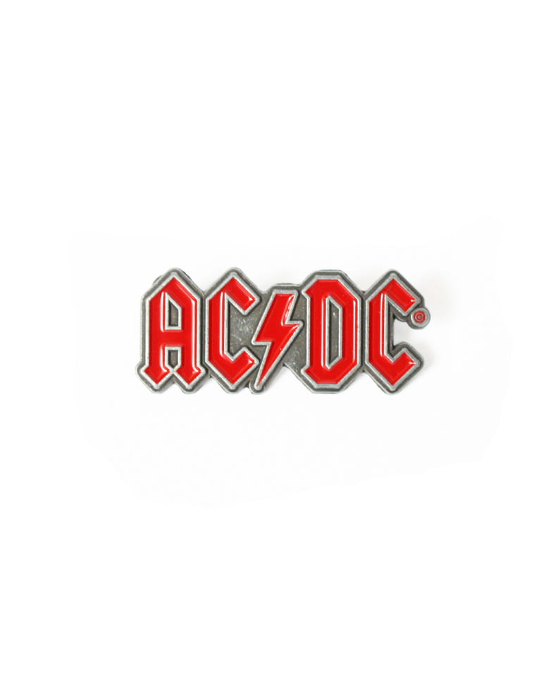 Odznak AC/DC - Logo červené