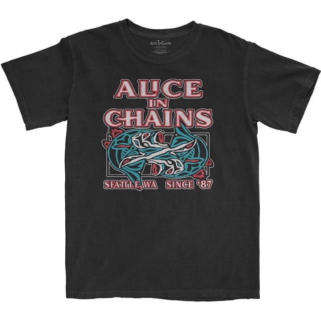 Tričko Alice in Chains - Totem Fish XXL