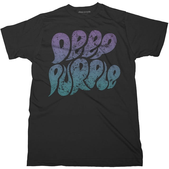 Tričko Deep Purple - Bubble Logo XXL