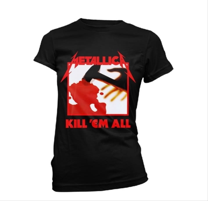 Dámské tričko Metallica - Kill Em All XXL