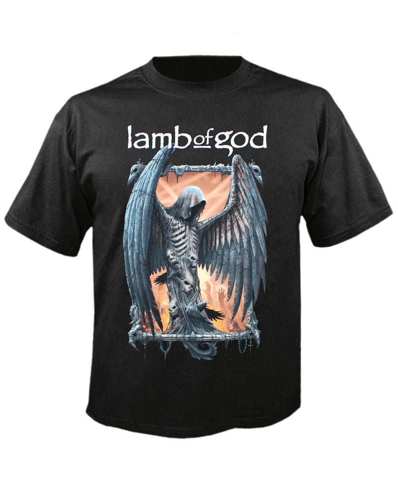 Tričko Lamb Of God - Winged Death